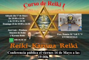 Curso Reiki I mayo