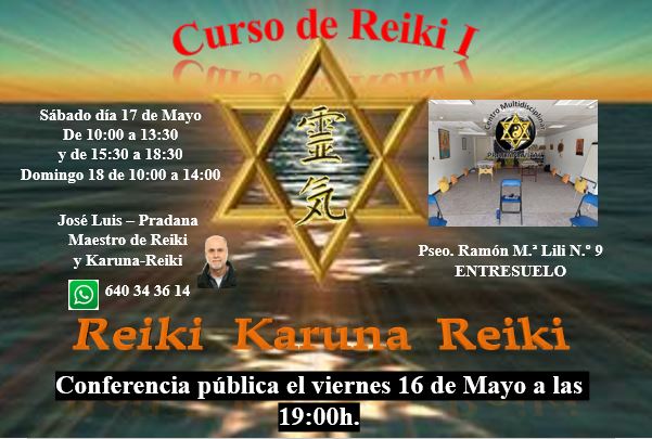 Curso Reiki I mayo