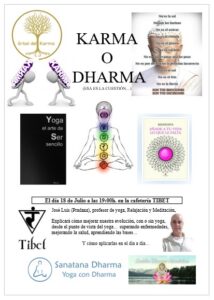 Charla Karma o Dharma