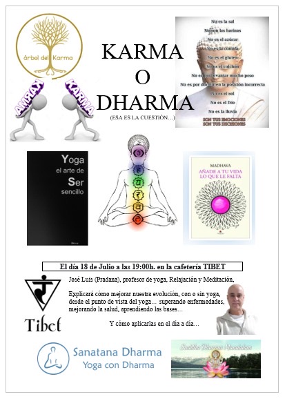 Charla Karma o Dharma